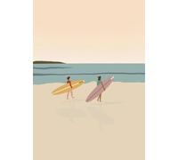 Impressions D'Art Mural Sur Toile Représentant Une Piscine Estivale, Une Fête, Une Plage, Un Océan Ou Un Bateau, Affiche Nordique, Décoration De Salon, Format A4 50X70Cm Sans Cadre