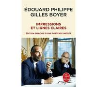 Impressions et lignes claires Edouard Philippe (Auteur), Gilles Boyer (Auteur)