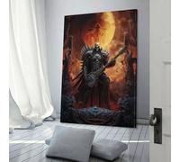 Impressions murales de salle de bain Heavy Metal Music, grandes décorations murales pour la maison, 50 x 75 cm