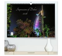 Impressions of Dubai 2026 (hochwertiger Premium Wandkalender 2026 DIN A2 quer), Kunstdruck in Hochglanz: Dubai-Impressionen