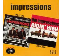 The Impressions - One By One / Riding High [New CD] UK - Import