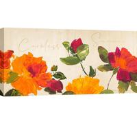 Impressions sur toile, Fleurs Shabby Chic - Teo Rizzardi, Careless Summer - 70x35 cm