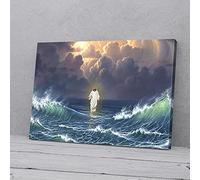 Impressions sur toile « Jésus, viens avec moi »