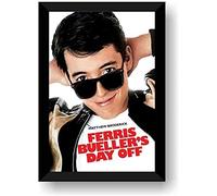 Impressions Sur Toile Posters,Affiches D'Art Imprime Ferris Bueller S Day Off - Règles De Loisirs (Matthew Broderick) Film Art Print Affiche Salon,Affiche Pour Les Murs Chambre Adolescentes-50X70Cm