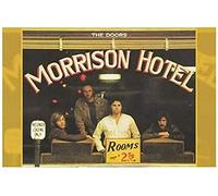 Impressions sur Toile Posters,The Doors Morrison Hotel Affiche en Soie Peinture Murale Décorative, Affiches pour Murs De Chambre Adulte, pour Salon, Affiches pour Hommes Vintage 50X70Cm