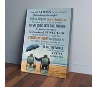 Impressions sur toile « Tu seras toujours un miracle »