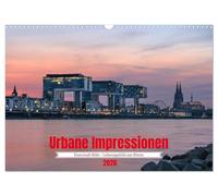 Impressions urbaines : Cologne, la ville de la cathédrale - la joie de vivre au bord du Rhin, Version française (Calendrier mural 2026 DIN A3 portrait), Calendrier CALVENDO mensuel