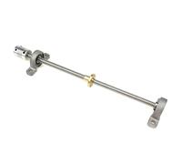 Imprimante 3D, 1 jeu de vis-mère T8 100/200/300/400/500 mm + écrou en cuivre + support de palier KP08 ou KFL08 + accouplement flexible(Lead 4mm Kp Set,100mm)
