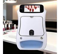 Imprimante 3d À Ongles Tactile Mobile - Imprimante Intelligente Pour Autocollants D'ongles, Outil De Nail Art, Machine De Conception D'ongles Wi-Fi/Diy Pour La Maison Et Le Salon, Sèche-Ongles Intégré