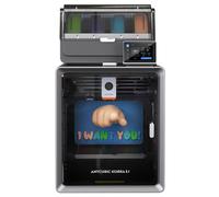 Imprimante 3D KOBRA S1 COMBO Impression 8 couleurs éclatantes Vitesse ultra rapide de 600 mm/s Mise à niveau automatique Hotend 320°C 44 dB ultra