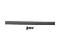 Imprimante 3D, axe X, Tube carré en Fibre de Carbone, léger, Haute précision, Mise à Niveau pour imprimantes 3D R2, Noir, espacement des Rails de 25 mm