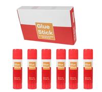 Imprimante 3D Colle Adhésive - Plate-forme D'impression Colle Sur Modèle PVP Glues, Fournitures Adhésives Stick De D'imprimante 3D Pour Le Lit Chaud 6 Pièces | Convocation Solide Réduisant Les A