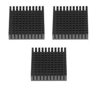 Imprimante 3D Dissipateur Thermique en Aluminium Radiateur de Refroidissement, Compatible avec NEMA 17 42 Moteur Pas à Pas -Noir