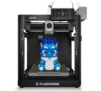Imprimante 3D FLASHFORGE AD5X, Impression 4 Couleurs, Rapide 600mm/s, Nivellement Automatique