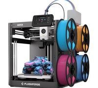 Imprimante 3D Flashforge Adventurer 5X avec Impression Multicolore, Personnalisation avec IFS, Imprimante 3D AD5X Multi-matériaux/Nivellement Entièrement Automatique, Vitesse Maximale : 600 mm/s