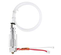 Imprimante 3D Hotend V5 Tête J pour Anycubic Kobra Max et I3 Mega - Métal de type droit - Accessoire de rechange (blanc)