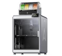 Imprimante 3D K2 Plus Combo Impression Multicolore Cadre Robuste entièrement en métal, système de servomoteur Pas à Pas pour Une Vitesse de 600 mm/s et Un Silence Double caméra