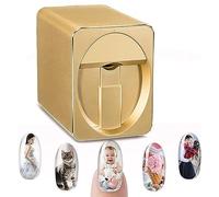 Imprimante 3D Professionnelle pour Ongles Mini imprimante pour Ongles, Machine d'impression Mobile Portable pour Nail Art pour la Maison ou Le Salon de manucure