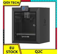 Imprimante 3D QIDI TECH Q2C Vitesse 600 mm/s 370 ° Système d'impression multi-matériaux CoreXY tout en métal avec nivellement automatique, 270×270×256mm