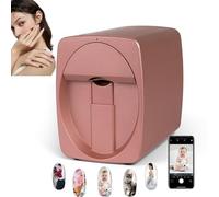 Imprimante 3D Smart Nail, machine à peinture à ongles mobile portable, résolution d'impression 2400 dpi, reconnaissance de l'IA de l'ongle Face, support wifi/bricolage/USB, pour le salon des