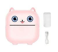 Imprimante à Autocollants Instantané Poche Compatible Mobile et Tablette | Imprimante téléphonique portable sans fil pour notes études diagrammes anatomiques