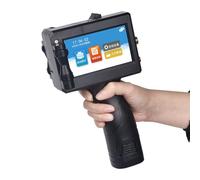 Imprimante à jet d'encre automatique portable, grande police de 25,4 mm, séchage rapide, imprimante à jet d'encre pour texte, codes Qr et codes-barres