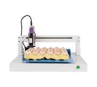 Imprimante à jet d'encre Egg - Machine de codage continue avec dispositif pop-up automatique, impression intelligente de numéros de date et fonction de comptage pour la date/heure/logo de production