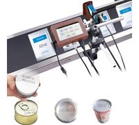 Imprimante à Jet D'Encre Industrielle, Codeur De Date, Machine De Codage De Date Multilingue à éCran Tactile, Imprimante à Jet D'Encre Thermique, Pour Code De Lot Qr, NuméRo De Date, Logo,12.7MM