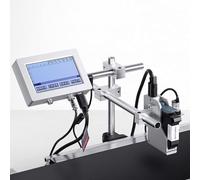 Imprimante à jet d'encre industrielle, machine de codage automatique pour ligne d'assemblage en ligne, codage et marquage de date/numéro, codeur jet d'encre 12,7 mm/25,4 mm