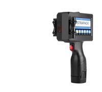 Imprimante à jet d'encre portable 12,7/25,4 mm, code-barres QR, date de lot, numéro, logo, d'expiration, machine codage non cryptée, 25 langues(No Cartridge-25.4mm)