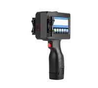 Imprimante à jet d'encre portable 12.7/25.4mm, for codes-barres, Date de lot, numéro de Date d'expiration, Machine de codage, Non cryptée, 25 langues Matériau d'impression large(No Cartridge-25.4mm)