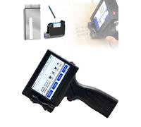 Imprimante à jet d'encre portable, codeur à jet d'encre avec écran tactile de 4,5", hauteur d'impression de 2 à 12,7 mm, précision de 600 DPI pour impression de code QR, date, code-barres et logo