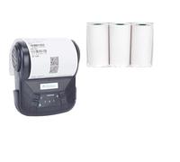 Imprimante à Jet d'encre Portable, DC 5V USB 3 "80mm Mini imprimante de reçu thermique sans fil Portable Bluetooth imprimante Support PC imprimante papier Impresora ,pour Date Code à barres Numéro de