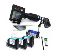 Imprimante à Jet d'encre Portable, Imprimante à jet d'encre 12.7mm séchage rapide 4.3 pouces écran tactile QR Code/imprimante d'étiquettes jet d'encre USB imprimante à jet d'encre portable ,pour Date