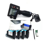 Imprimante à Jet d'encre Portable, Imprimante à jet d'encre 12.7mm séchage rapide 4.3 pouces écran tactile QR Code/imprimante d'étiquettes jet d'encre USB imprimante à jet d'encre portable ,pour Date