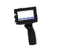Imprimante à Jet d'encre Portable, Imprimante à jet d'encre intelligente thermique portative d'étiquette de signe de code barres QR variable de 12,7 mm ,pour Date Code à barres Numéro de lot Logo Code