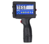 Imprimante à Jet d'encre Portable, Imprimante Portable avec Hauteur d'impression de 2 à 12,7 Mm, Imprimante à Jet d'encre Ergonomique à écran Tactile LED de 4,3 Pouces pour (UE)