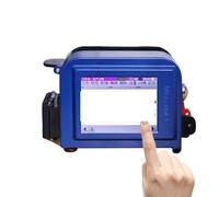 Imprimante à Jet d'encre Portable, Imprimante portable petite Machine de codage Portable logo de précision supérieure imprimante à jet d'encre à séchage rapide peut se connecter téléphone portable ,po