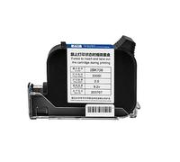 Imprimante à Jet d'encre Portable, Imprimante portative petite Machine de codage Mini imprimante à jet d'encre impression multilingue Logo imprimantes à jet d'encre à séchage rapide ,pour Date Code à