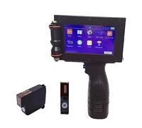 Imprimante à Jet d'encre Portable, Imprimante portative portative d'étiquette numérique de code de lot de bande de QR de 25,4 mm, imprimante à jet d'encre thermique intelligente ,pour Date Code à barr