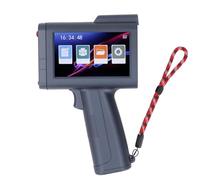 Imprimante à Jet d'encre Portable, Interface Intuitive HD, Machine de Codage à Jet d'encre à écran Tactile LED de 4,3 Pouces pour Les Magasins (Prise UE 100-240V)
