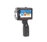 Imprimante à jet d'encre portable M6, petite date de production, code QR, étiquette de code-barres, numéro de lot, sac d'emballage, machine de codage de bouteilles avec une boîte de cartouches d'encre