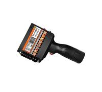 Imprimante à jet d'encre portable pour toutes les surfaces Avec écran tactile LED de 4,3 pouces, deux cartouches d'encre, l'imprimante à jet d'encre à séchage rapide imprime clairement et imprime en g