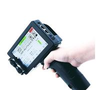 Imprimante à jet d'encre portable pour toutes les surfaces Imprimante à jet d'encre portative de 12,7 mm, imprimante de codage à écran tactile de 5 pouces, imprimante de codes à barres de code QR d'ét