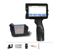 Imprimante à jet d'encre portable pour toutes les surfaces Imprimante portative intelligente, imprimante de carton en plastique d'étiquette de code QR de signe de nombre, imprimante à jet d'encre ther