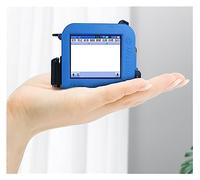 Imprimante à jet d'encre portable pour toutes les surfaces Imprimante portative Mini imprimante à jet d'encre portative intelligente portative petit jet d'encre entièrement automatique(High adhesion b