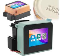 Imprimante à jet d'encre portative intelligente, machine de codage for l'impression par jet, imprimante à encre entièrement automatique for étiquettes, mini for l'étiquetage, imprimantes de reçus(Gree