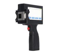 Imprimante à Jet d'encre Portative, Pistolet D'imprimante à Jet d'encre Portatif SC18 12,7 Mm avec écran Tactile LED de 4,3 Pouces, Machine de Codage à Jet d'encre Portable