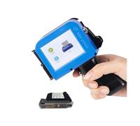 Imprimante à Jet d'encre thermique Portable, écran tactile multilingue de 12.7mm, Code à barres QR, Date, Logo, étiquette d'expiration pour le texte, la date, le code-barres, l'heure, e(No wifi)