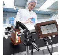 Imprimante à jet d'encre thermique pour machine de codage industrielle, codeur jet d'encre pour petite imprimante, imprimante à date d'expiration en ligne - Imprimante à jet d'encre automatique.